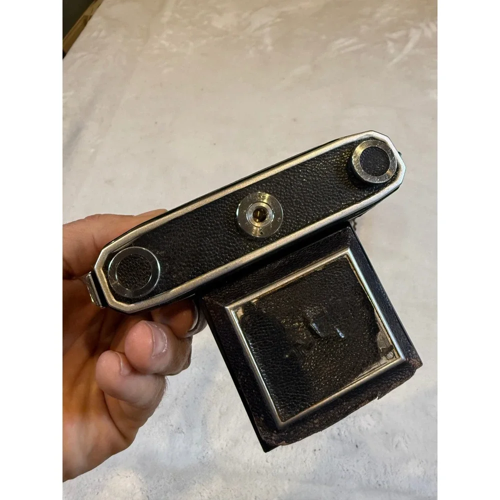 Vintage Carl-6 Model I Folding Camera Carl Anastigmat 1:3.5 80mm Lens with Case